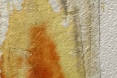 Fiamma, acquerello, cm 13x30