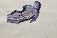 schizzo nudo, acquerello, cm 20x30