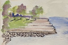 Vista Chicago, acquerello, cm 22x30
