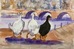 Anatre Chicago. acquerello, cm 22x30