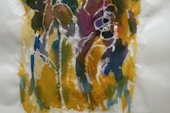 Fiori, acquerello su lucido, cm 21x30