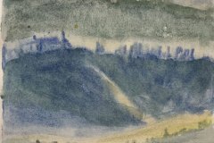 Veduta, acquerello, cm 18x23