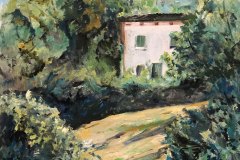 Montebaranzone il  monte, acrilico, cm  40x40