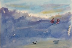 Cielo, china, cm 20x30