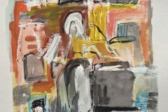 Villaggio, china, cm 21x30