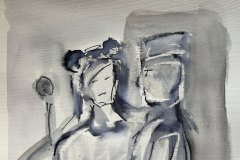 Coppia, china, cm 21x30