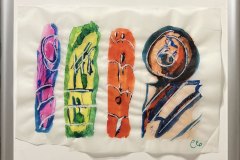 Metal, china su lucido, cm 32x50