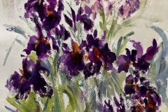 Iris, china, cm 30x46