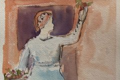 Cantico dei Cantici, sposa, china, cm 15x20