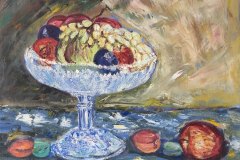 Frutta, olio, cm 40x50