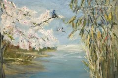 Lago, olio, cm 40x30