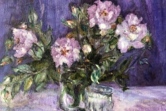 Rose,  olio, cm 40x50