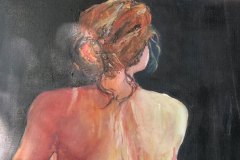 Nudo, olio, cm 70x50