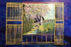 Oriente 2, olio, cm 76x50
