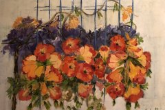 Bignonia , olio, cm 50x70