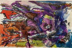 Gallo, china cera, cm 50x30