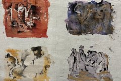 People, china cera, cm 30x40