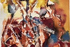 Folla,bchina e cera, cm 25x40