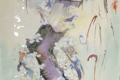 Oriente, 2, china e cera, cm 30x75
