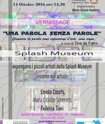 Exhibition at the Splash Museum "A WORD WITHOUT WORDS"