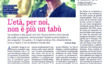 Interview on Confidenze magazine
