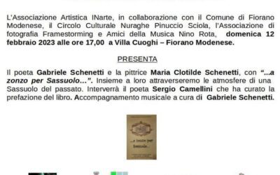 5 o'clock tea – Literary events in Fiorano Modenese