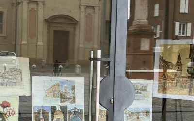 Clo's watercolors – Wandering around Sassuolo